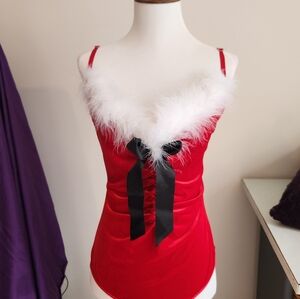 Sexy Mrs Santa Bodysuit from Frederick's of Hollywood